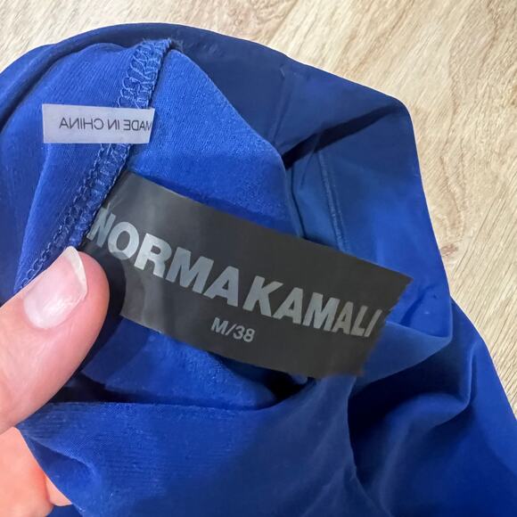 NORMA KAMALI Women’s All In One Bodysuit Size M In Berry Blue - Picture 10 of 11